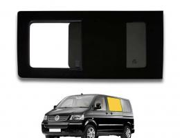 Vitre Carbest coulissante latérale gauche et droite teintée